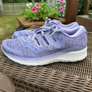 Saucony Ride ISO Running Shoe Women's 10 NWOT S10444--41 purple